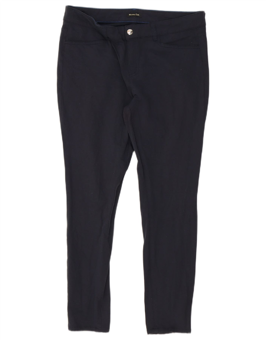 MASSIMO DUTTI Pantaloni casual crop pentru femei EU 42 Large W32 L26 Bleumarin