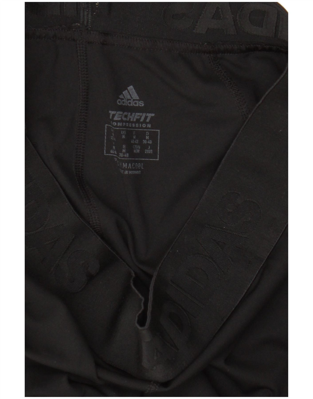 Leggings grafic Adidas pentru femei UK 12/14 Medium Black
