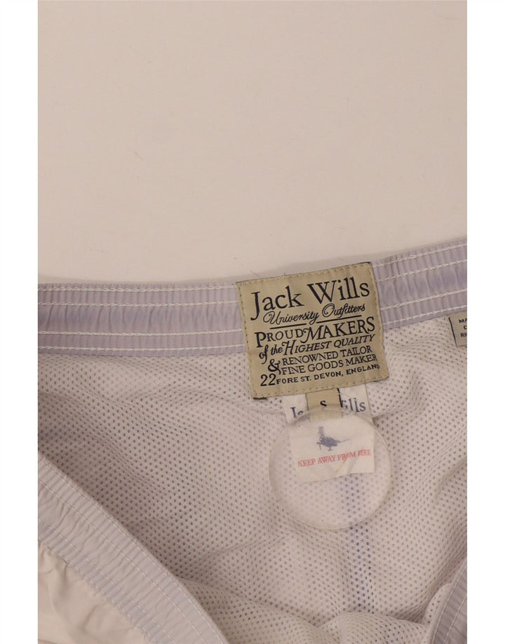 Pantaloni scurți de înot cu grafică Jack Wills pentru bărbați, bumbac albastru mic