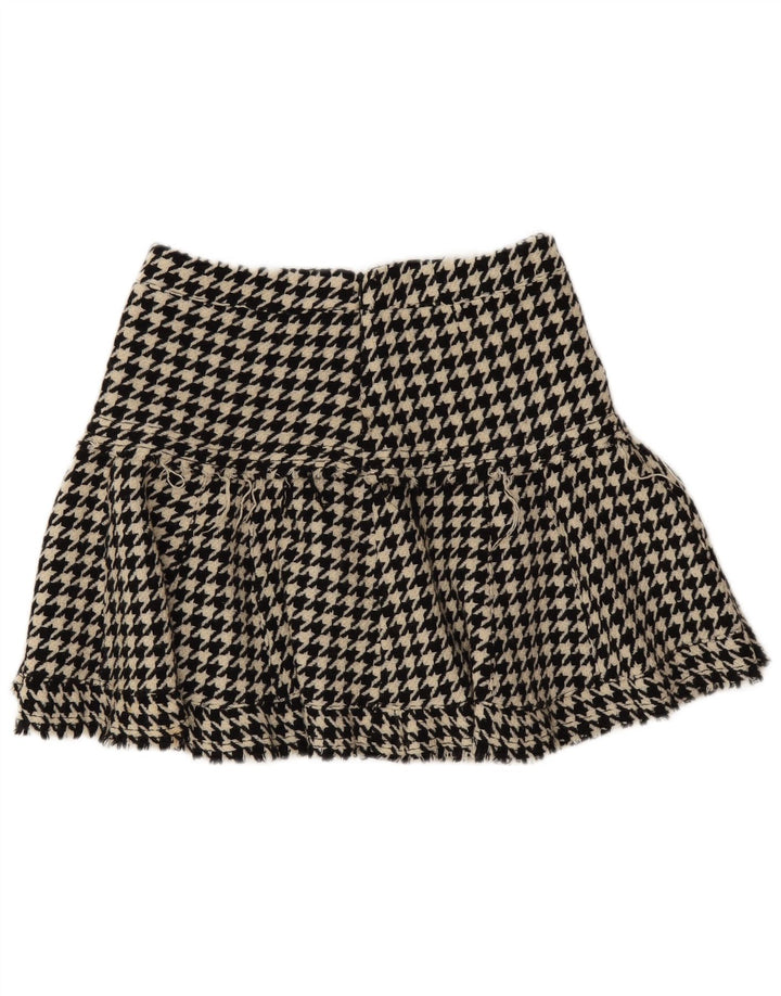 Max & Co. Fustă mini pentru femei UK 6 XS W28 Lână neagră cu picioare de gală