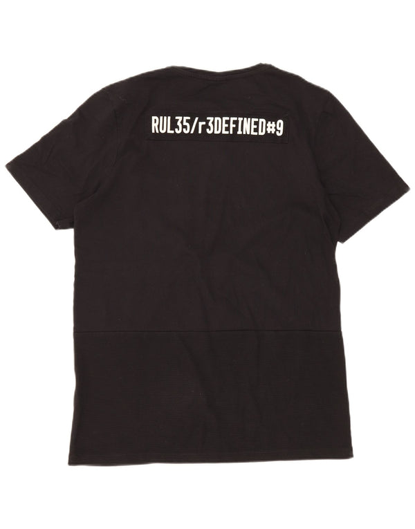 Tricou grafic pentru bărbați JACK & JONES Top XL Negru