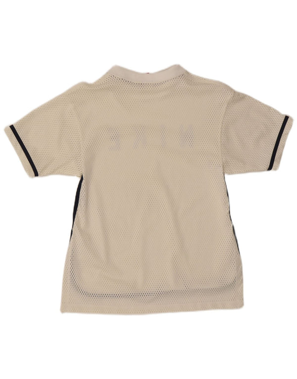 Tricou grafic Nike pentru bărbați Top mic, alb, sport din poliester
