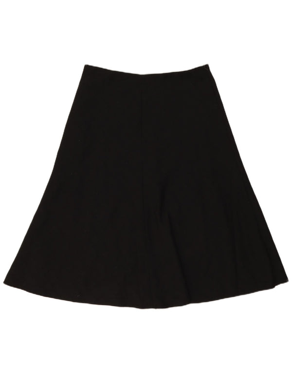 Fustă A-Line pentru femei Marks & Spencer, cu talie înaltă, UK 14 Large W29 Black Check