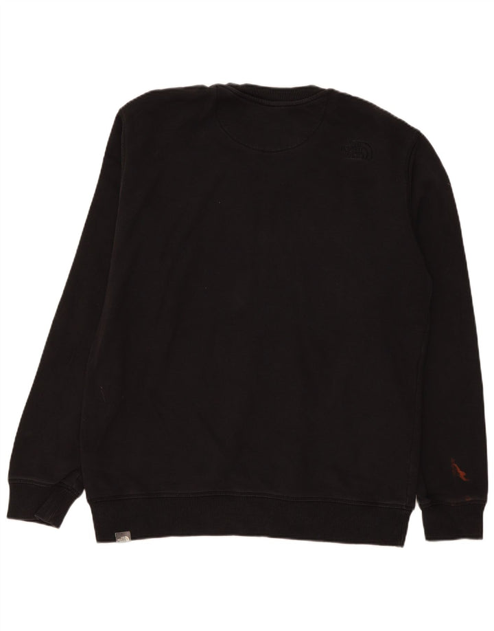 Pulover grafic pentru bărbați The North Face XL, negru