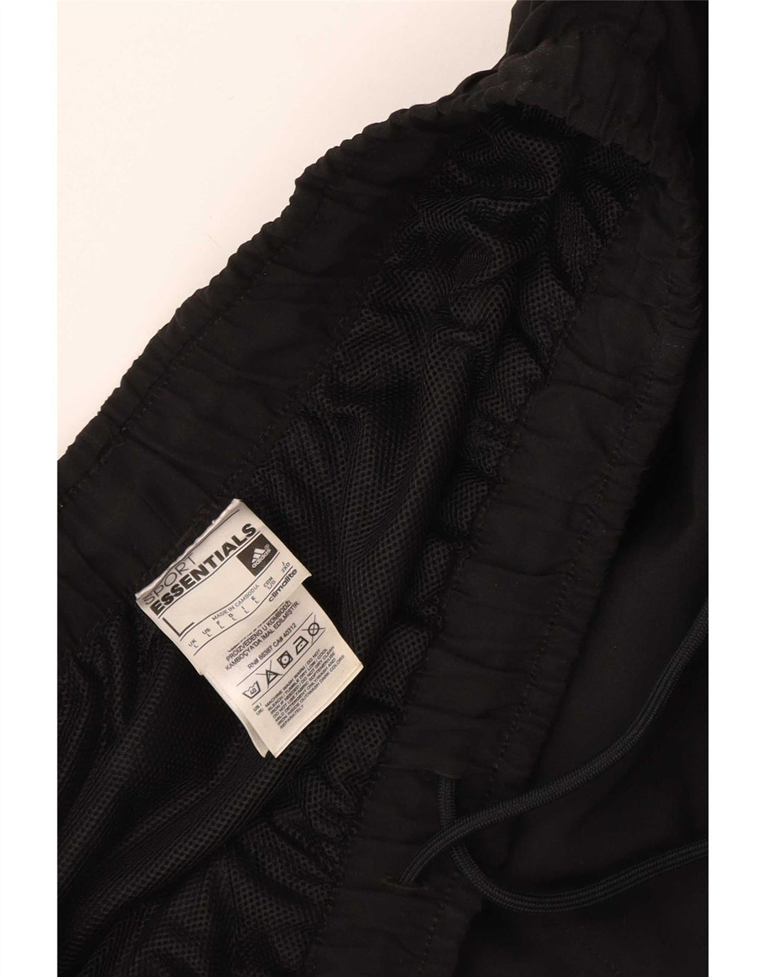 Pantaloni scurți sport pentru bărbați Adidas Climalite, mari, negru, poliester