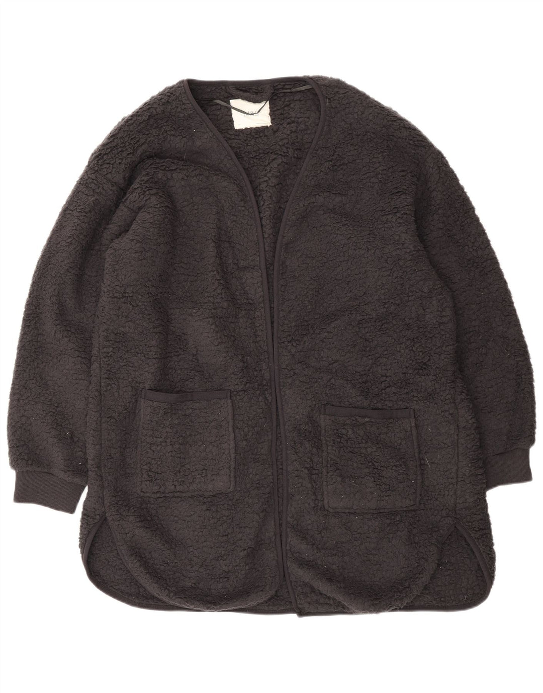 MARKS & SPENCER Pulover cardigan cu paragate pentru femei UK 14 Medium Black