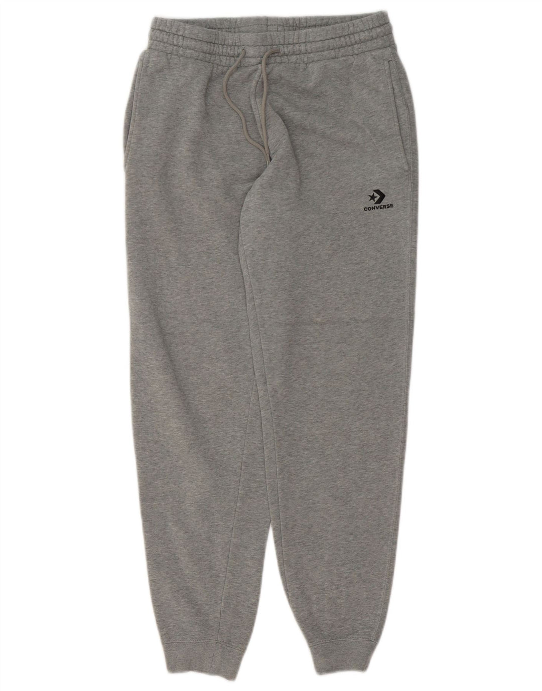Pantaloni de trening Converse pentru bărbați Joggeri mici, gri bumbac