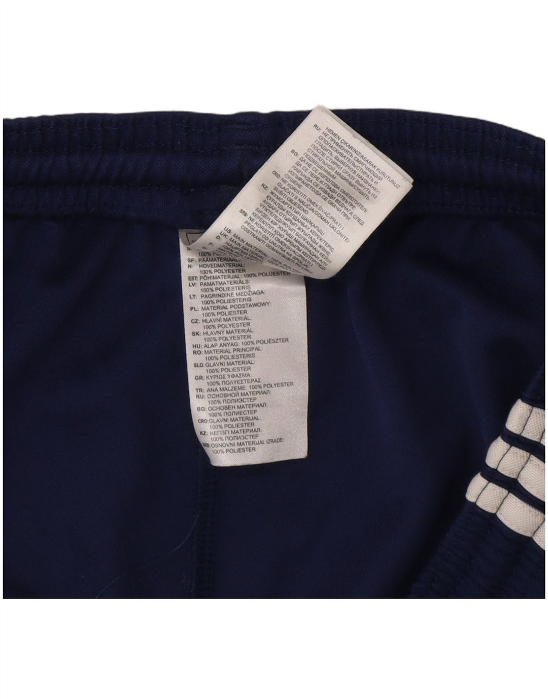 Pantaloni scurți sport pentru bărbați Adidas Climalite, mari, albastru, poliester