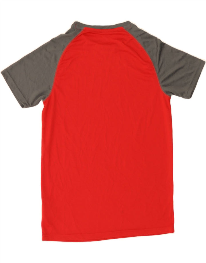 MOUNTAIN WAREHOUSE Mens T-Shirt Top XS Red Colourblock Polyester Vintage Mountain Warehouse and Second-Hand Mountain Warehouse from Messina Hembry 