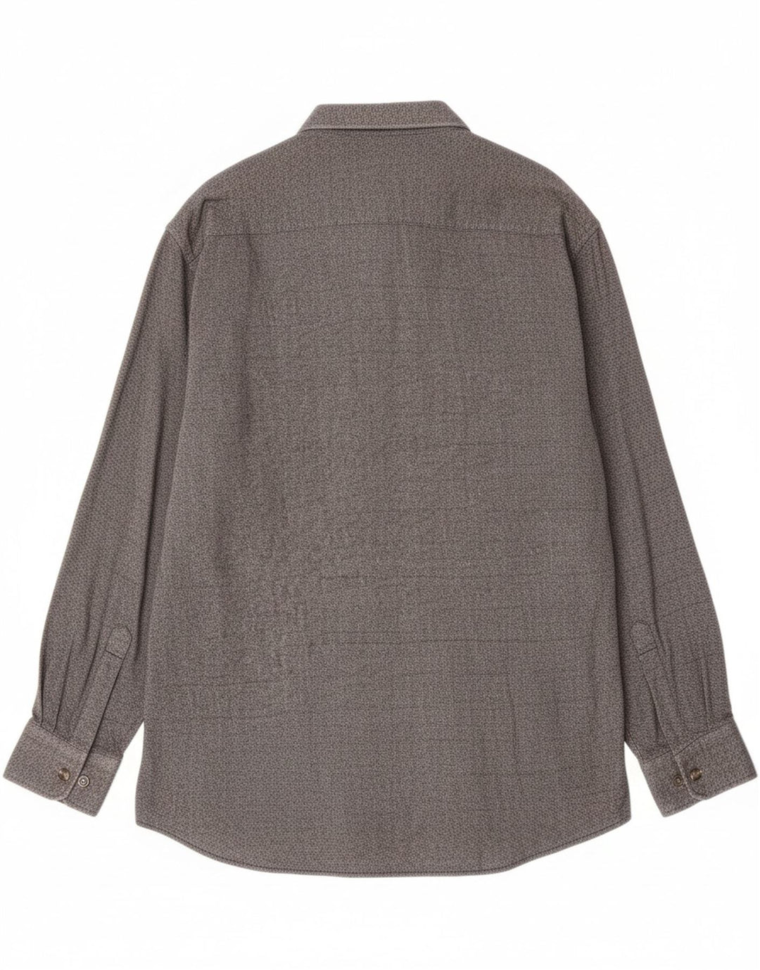 CLUB D'AMINGO Mens Shirt Size 42 Large Grey Flecked Cotton Vintage Club D'Amingo and Second-Hand Club D'Amingo from Messina Hembry 