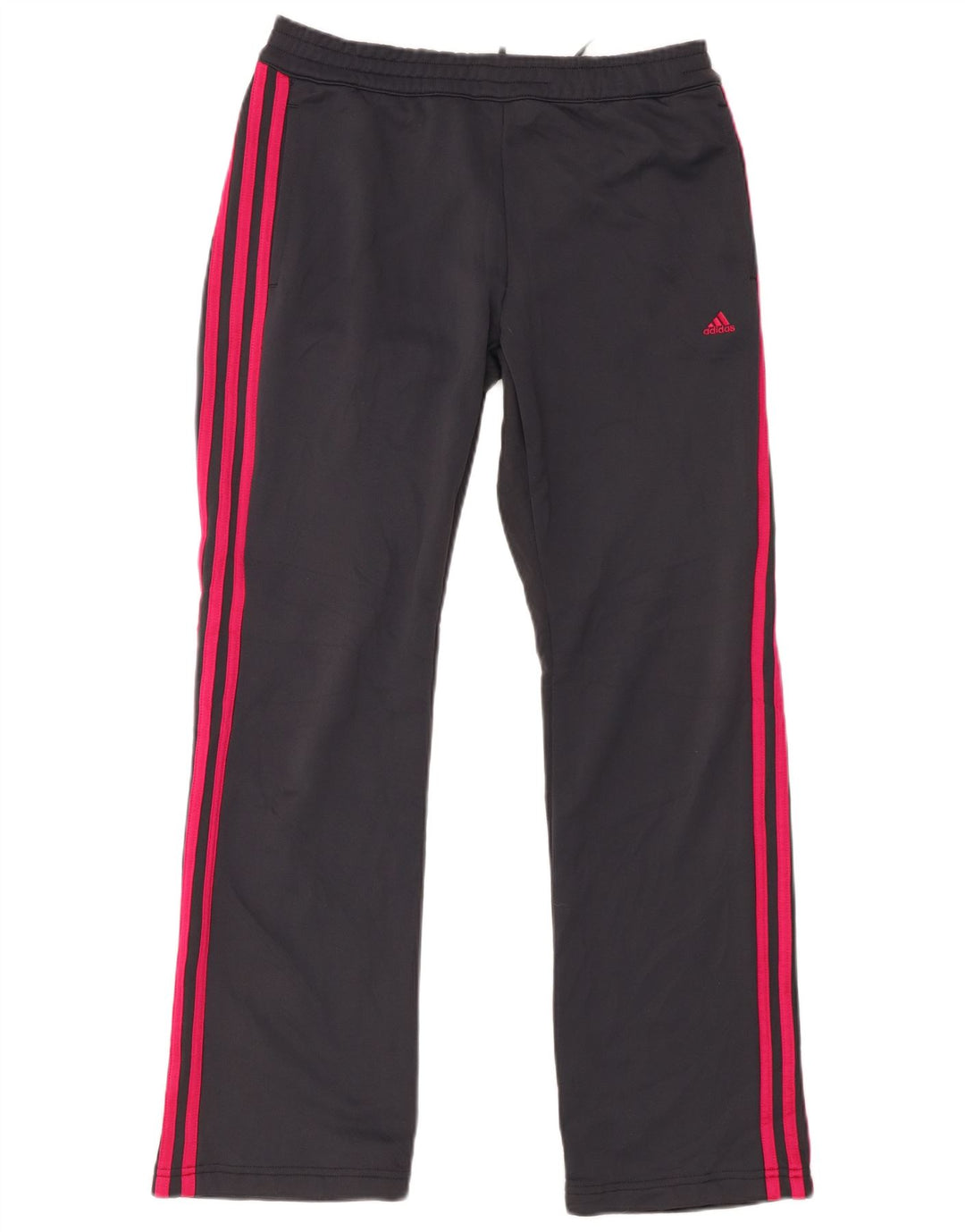 Pantaloni de trening Adidas pentru femei Joggeri UK 12 Poliester mediu gri