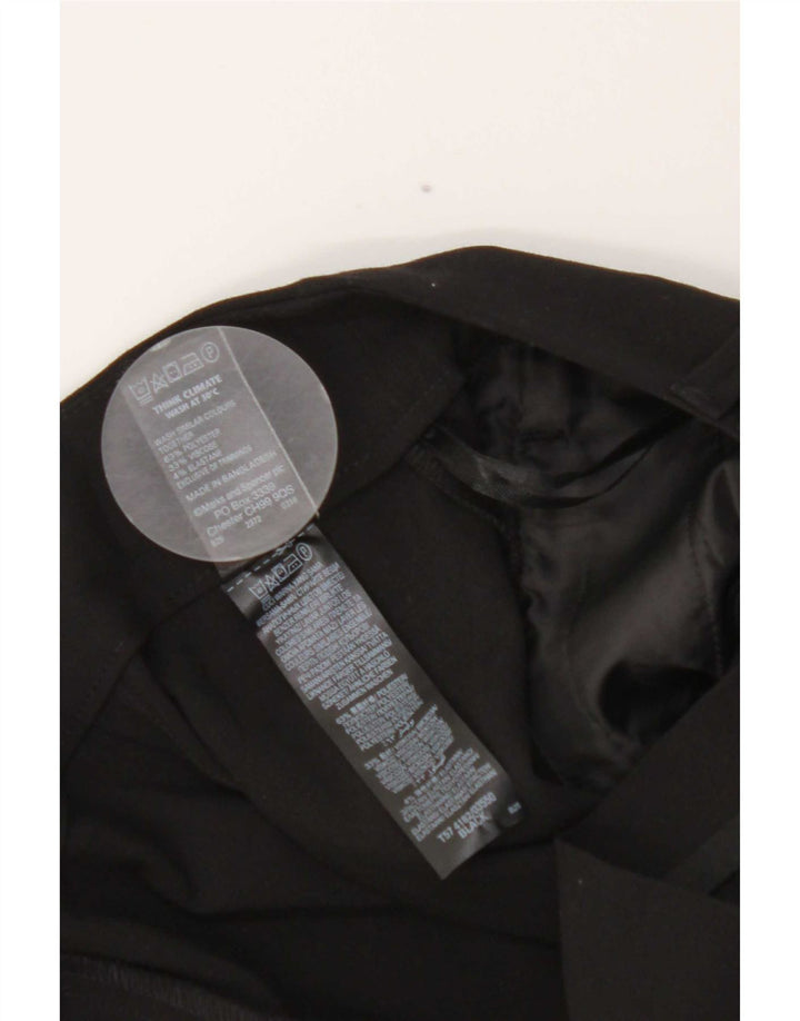 Fusta creion pentru femei Marks & Spencer UK 12 Medium W30 Poliester negru