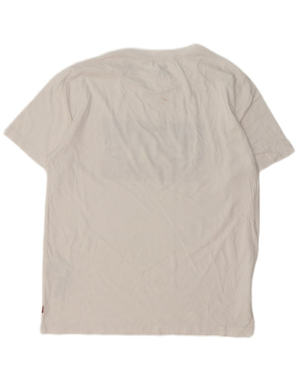Tricou grafic pentru bărbați Levi's Top Medium White Bumbac