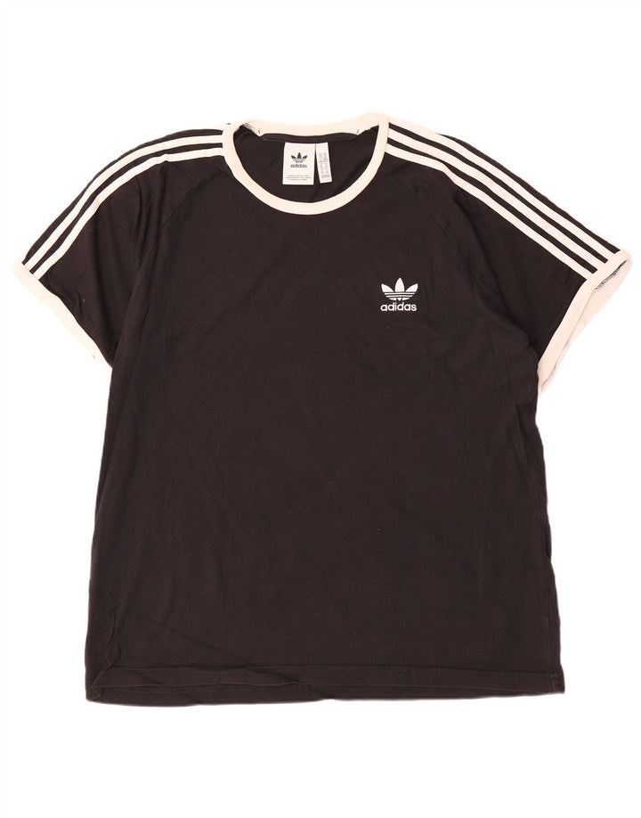 Tricou pentru bărbați Adidas Top XL bumbac negru