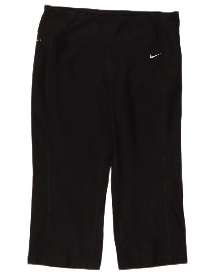 Leggings Capri pentru femei Nike Medium W30 L19 Sport poliester negru