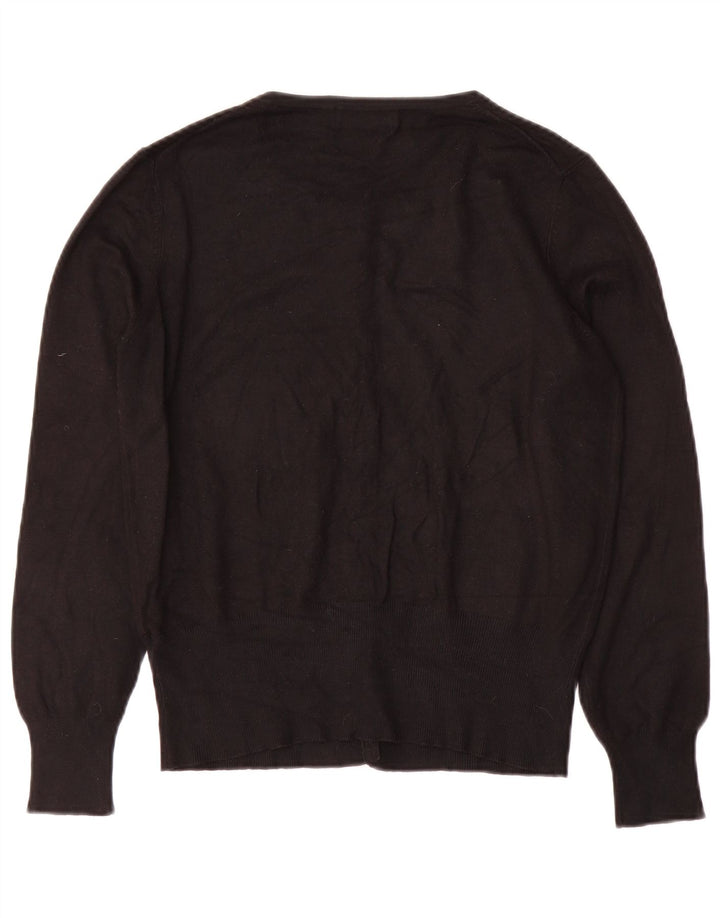 Pulover cardigan pentru femei Marks & Spencer UK 14 Medium Negru