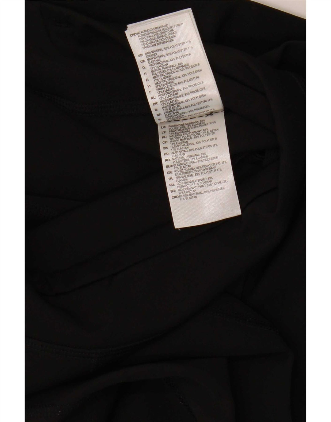 Leggings Adidas Climalite Capri pentru femei UK 12/14 Poliester mediu negru
