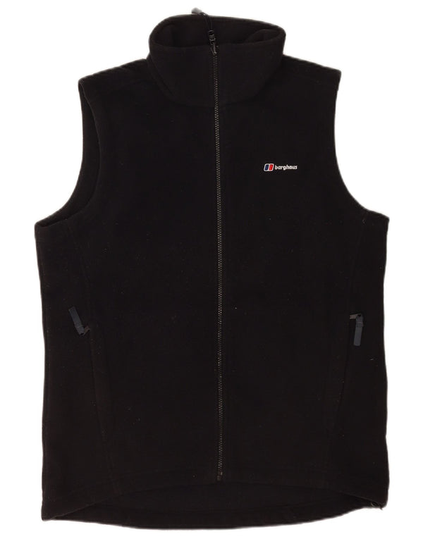 Gilet din lână pentru femei Berghaus UK 14, mare, negru, poliester