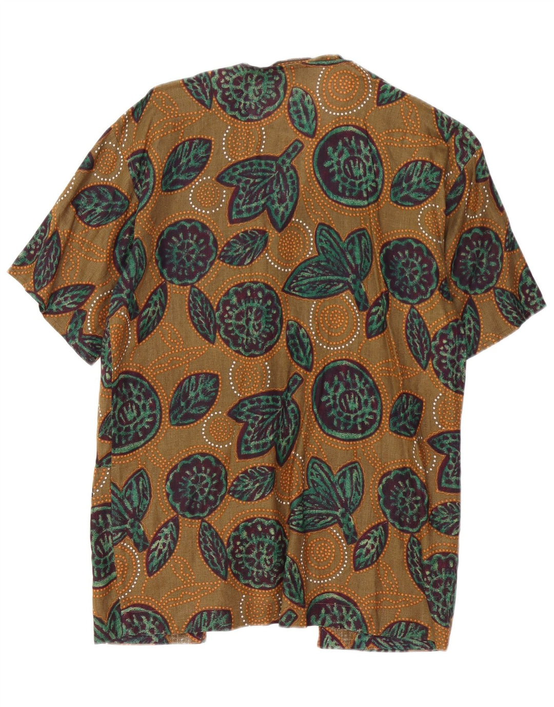 Cardigan cu mânecă scurtă pentru femei IDEA UK 14 Medium Kaki Floral
