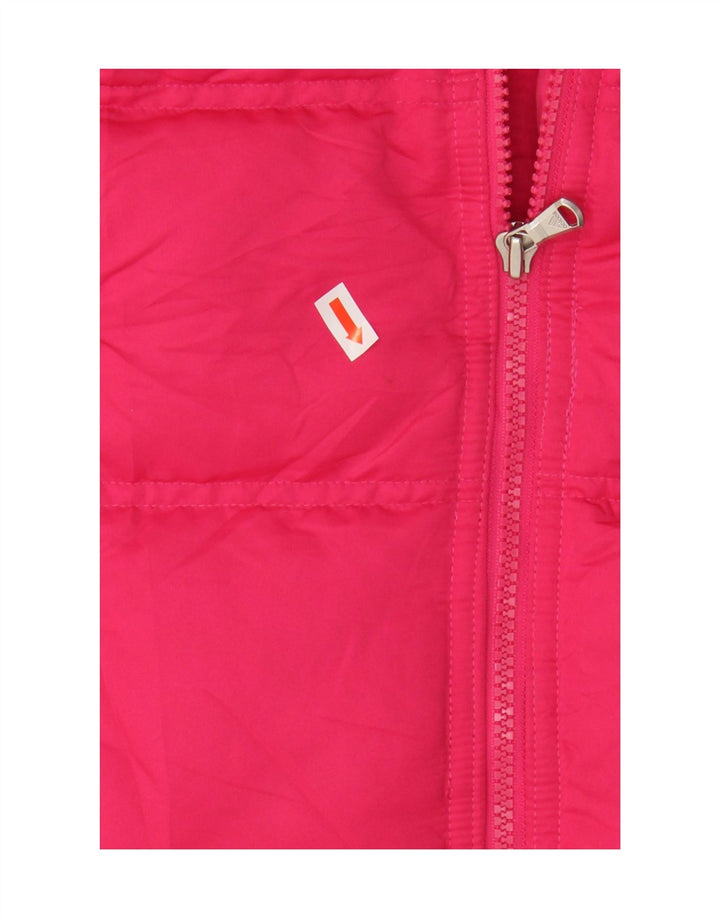 Gilet căptușit pentru femei Adidas UK 6 XS roz poliester