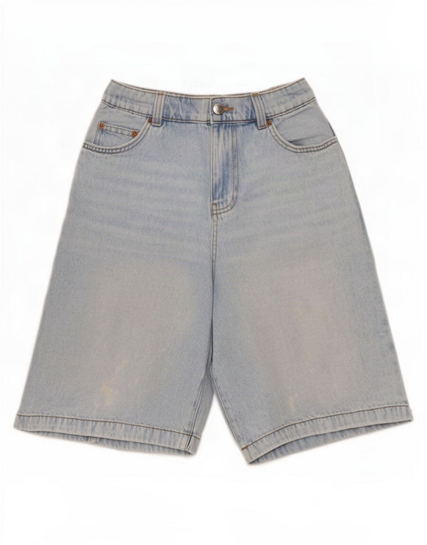 Bermude Zara Fete Denim 13-14 Ani W26 Bumbac Albastru