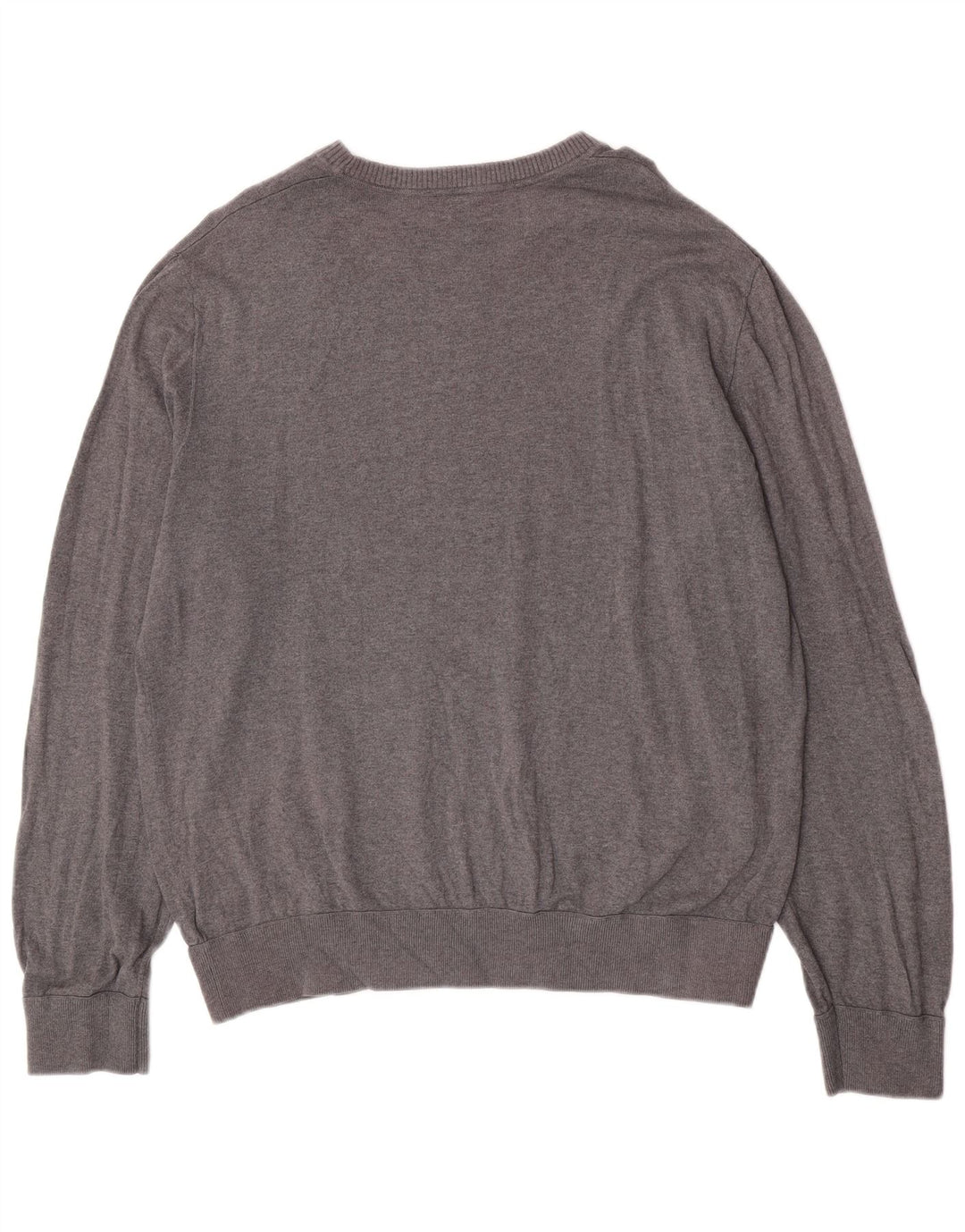 Pulover Gap pentru bărbați, cu gât crew, XL, bumbac gri