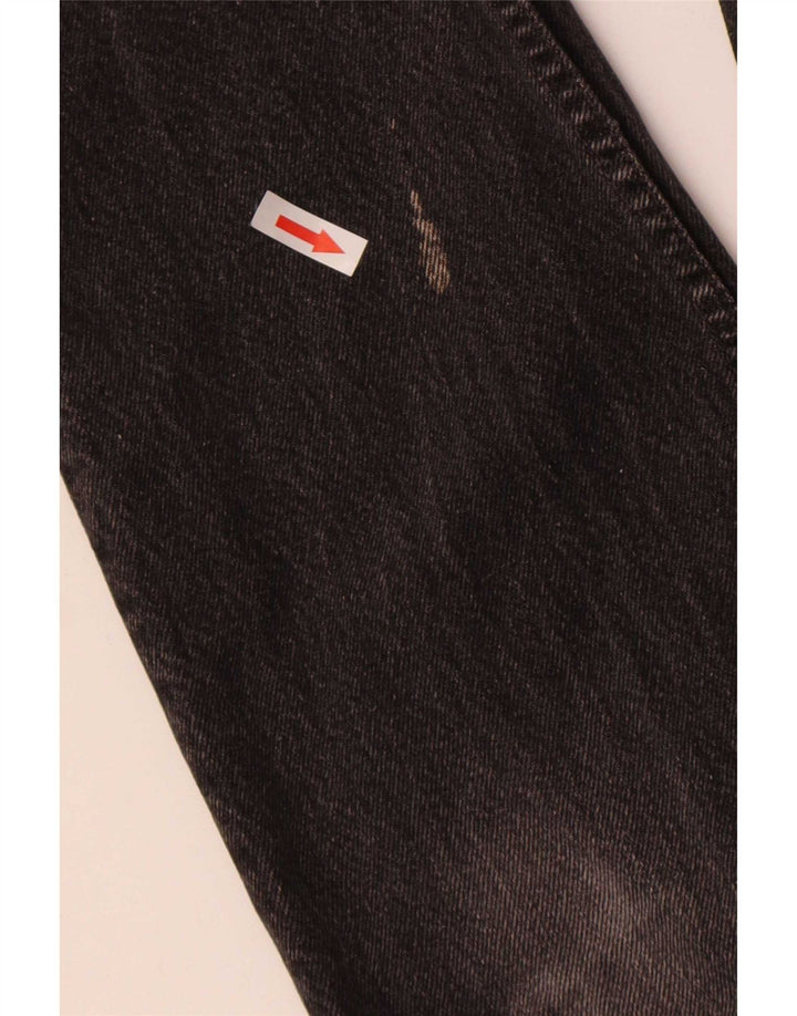 Blugi drepti distressed 901 Levi's pentru femei L28 L27 bumbac gri