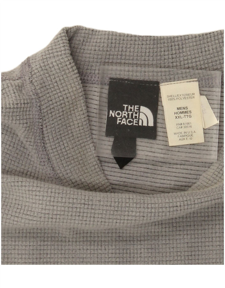 The North Face Top pentru bărbați cu mânecă lungă 2XL, poliester gri