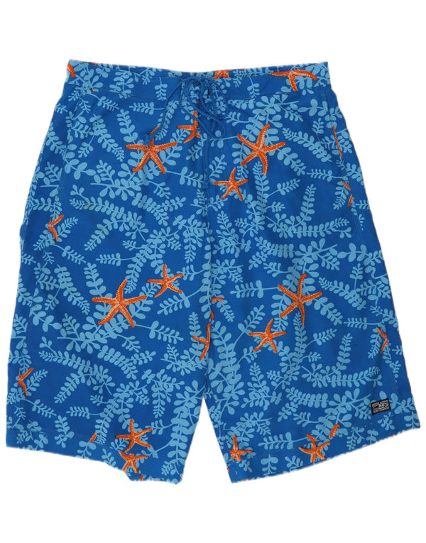 Pantaloni scurți de înot pentru bărbați Herod Sport XL Albastru Floral