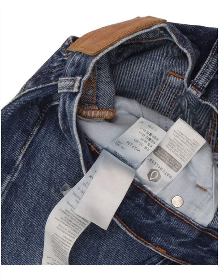 Blugi drepti pentru femei Levi's 501 W27 L26 Bumbac albastru