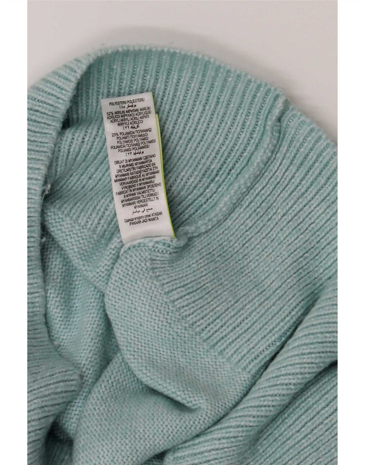 Pulover cu gât țestoasă pentru femei Marks & Spencer UK 16 mare turcoaz