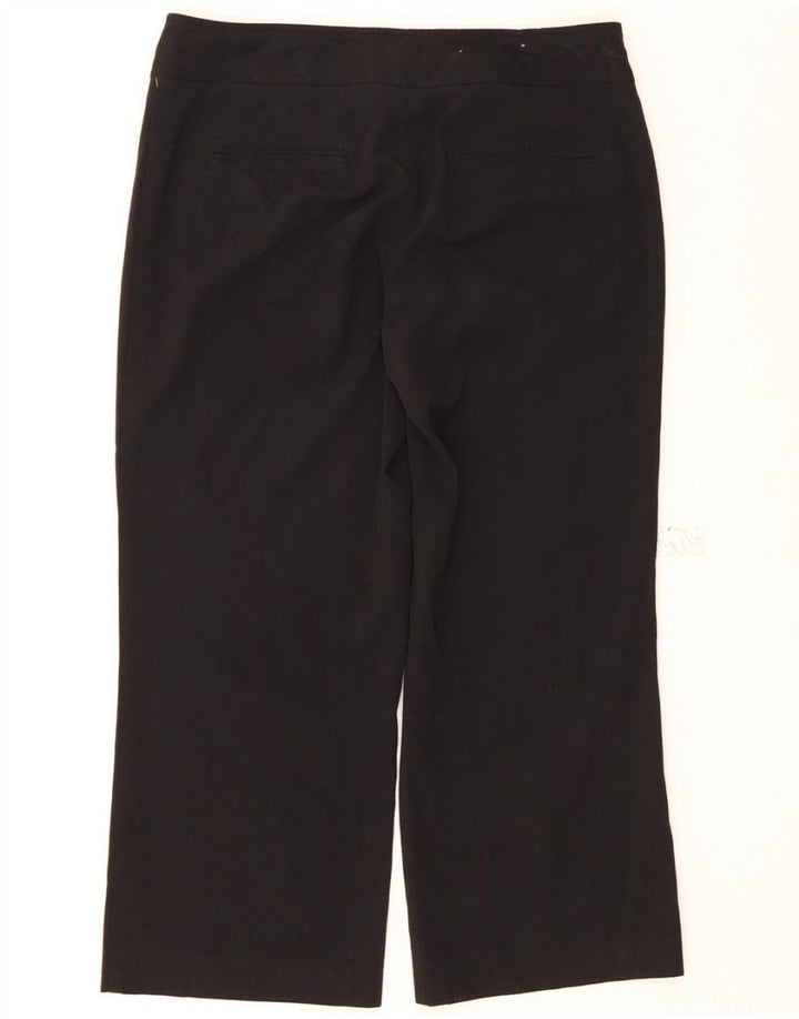 MOSSIMO Womens Low Waist Capri Trousers US 4 Small W30 L23 Black Polyester Vintage Mossimo and Second-Hand Mossimo from Messina Hembry 