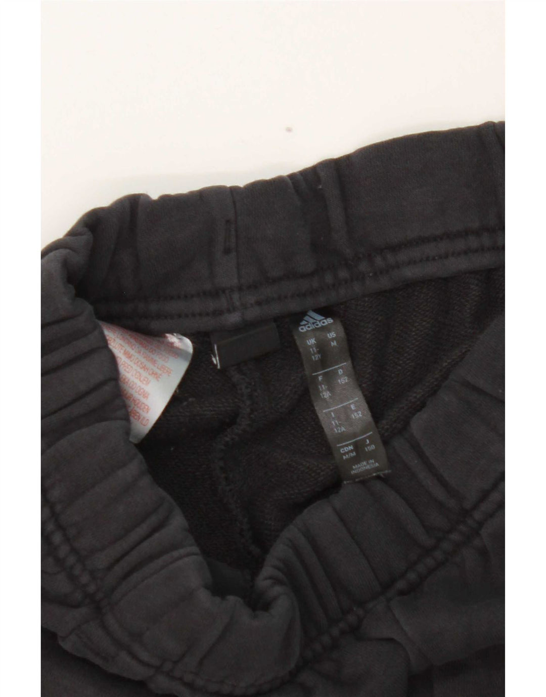 Pantaloni de trening cu grafic pentru băieți Adidas 11-12 ani, negru
