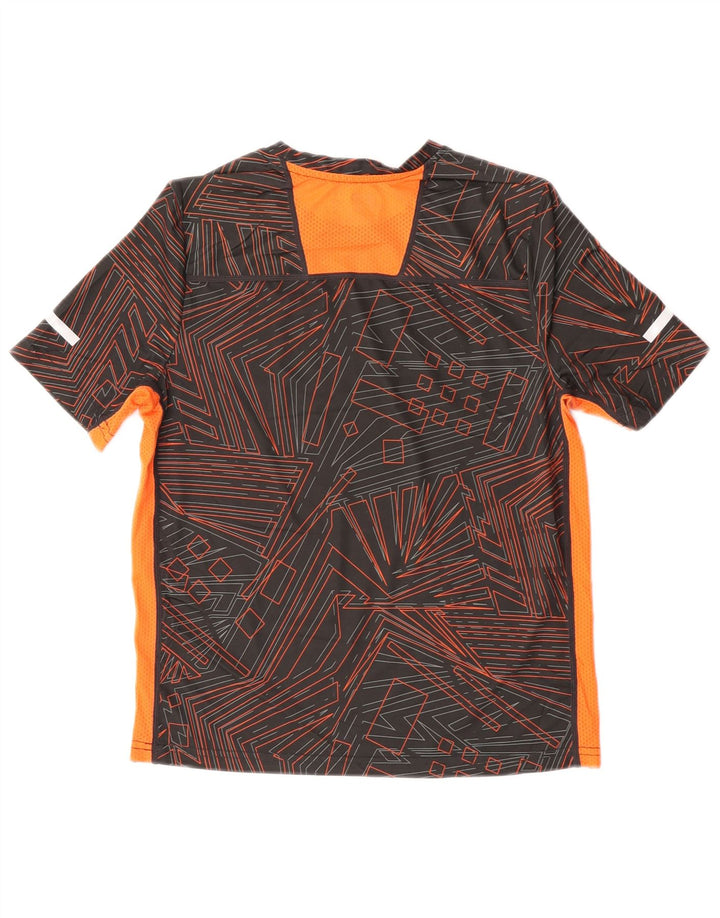 Tricou Russell Athletic pentru băieți Top 10-11 ani mare negru geometric