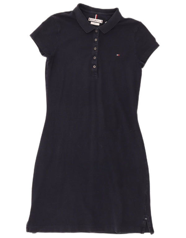 Rochie polo pentru femei TOMMY HILFIGER Slim Fit UK 10 Mic Bleumarin