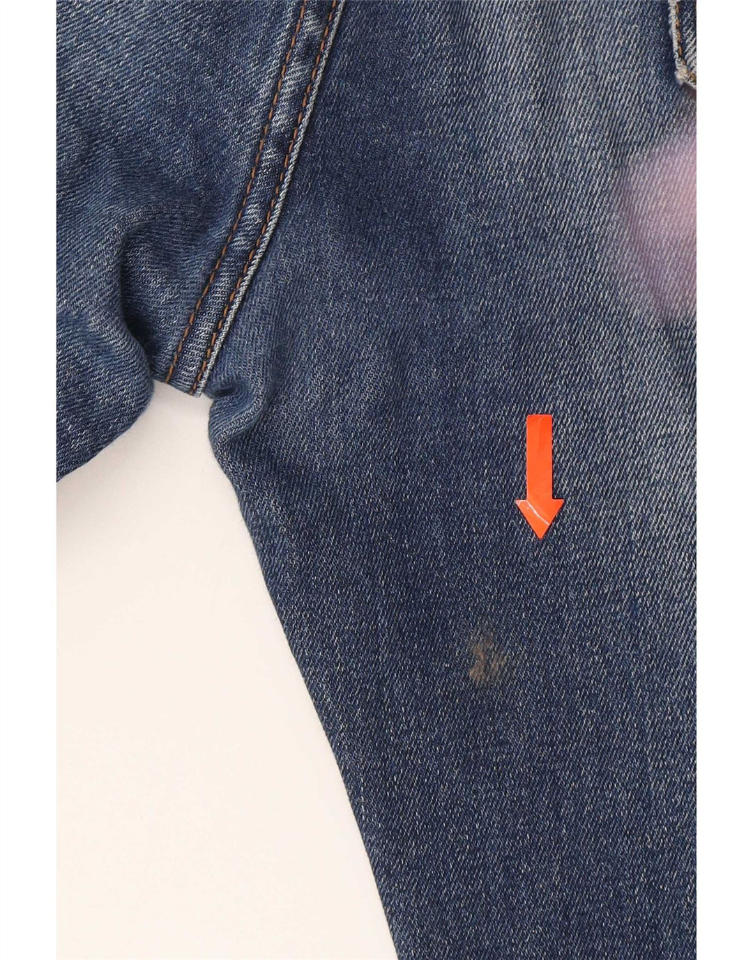 Blugi slim pentru bărbați Zara EU 42 Large W32 L30 Albastru