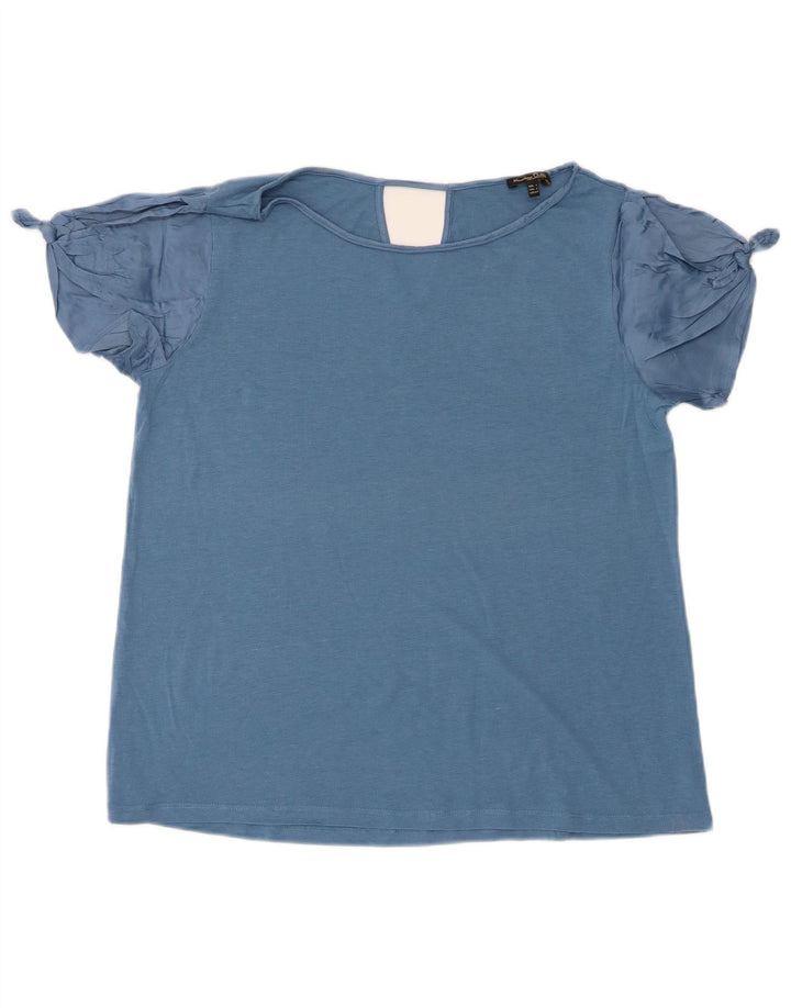 Tricou pentru femei Massimo Dutti Top UK 14 Large Blue