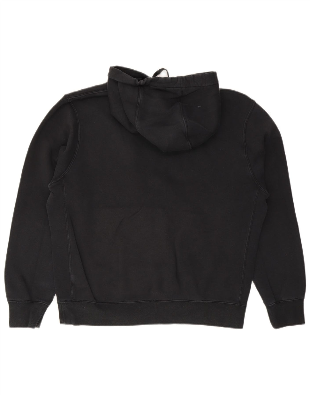 Pulover Nike pentru bărbați, bumbac mediu negru