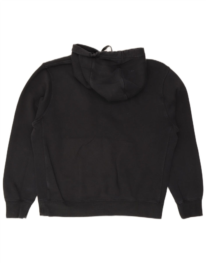 Pulover Nike pentru bărbați, bumbac mediu negru