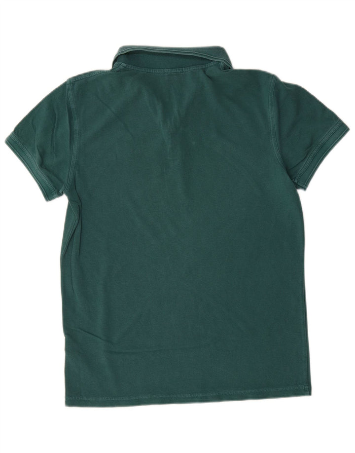 Tricou polo Hugo Boss pentru bărbați, bumbac verde mediu