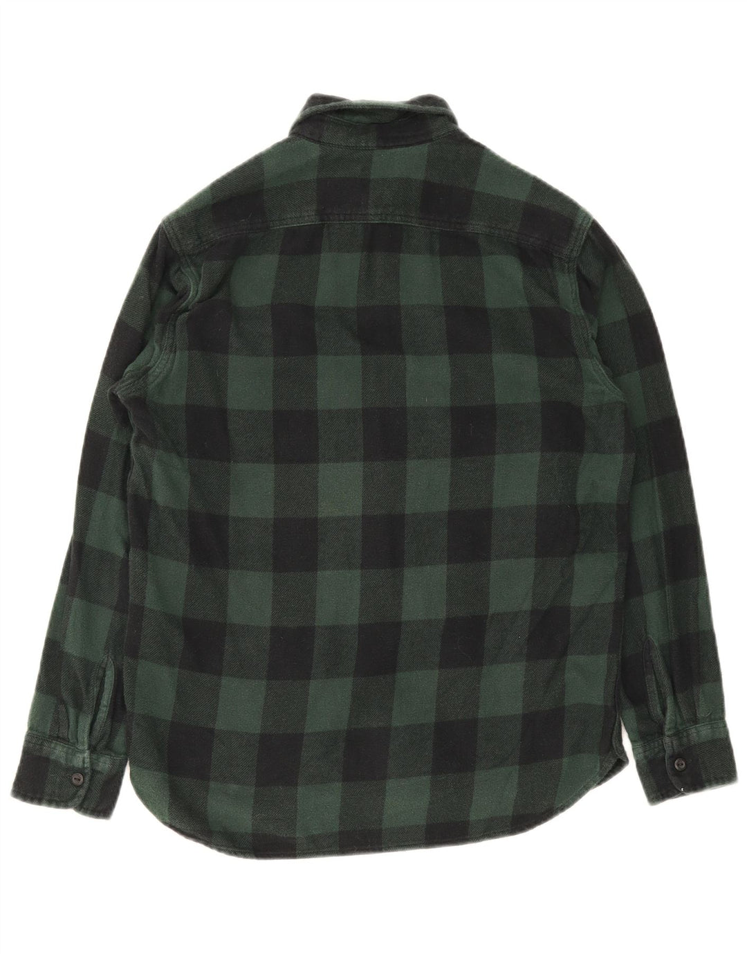 Cămașă de flanel pentru bărbați Levi's, din bumbac, verde, de culoare vichy