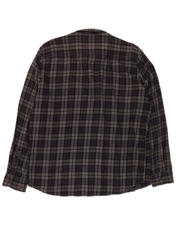 Cămașă pentru bărbați LEVI'S Modern Fit Flannel XL Bleumarin Check