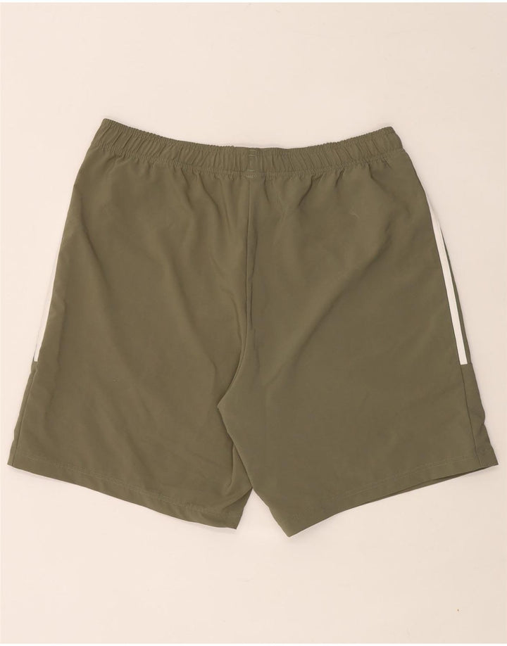 Pantaloni scurți sport pentru bărbați Adidas XL poliester verde