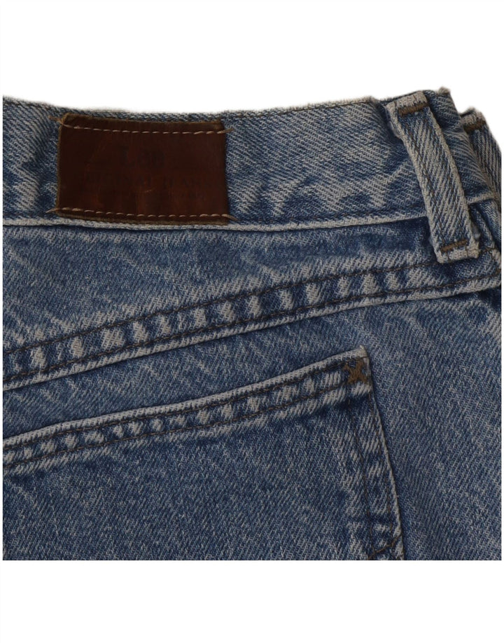 Blugi conici pentru femei Lee W30 L29 albastru