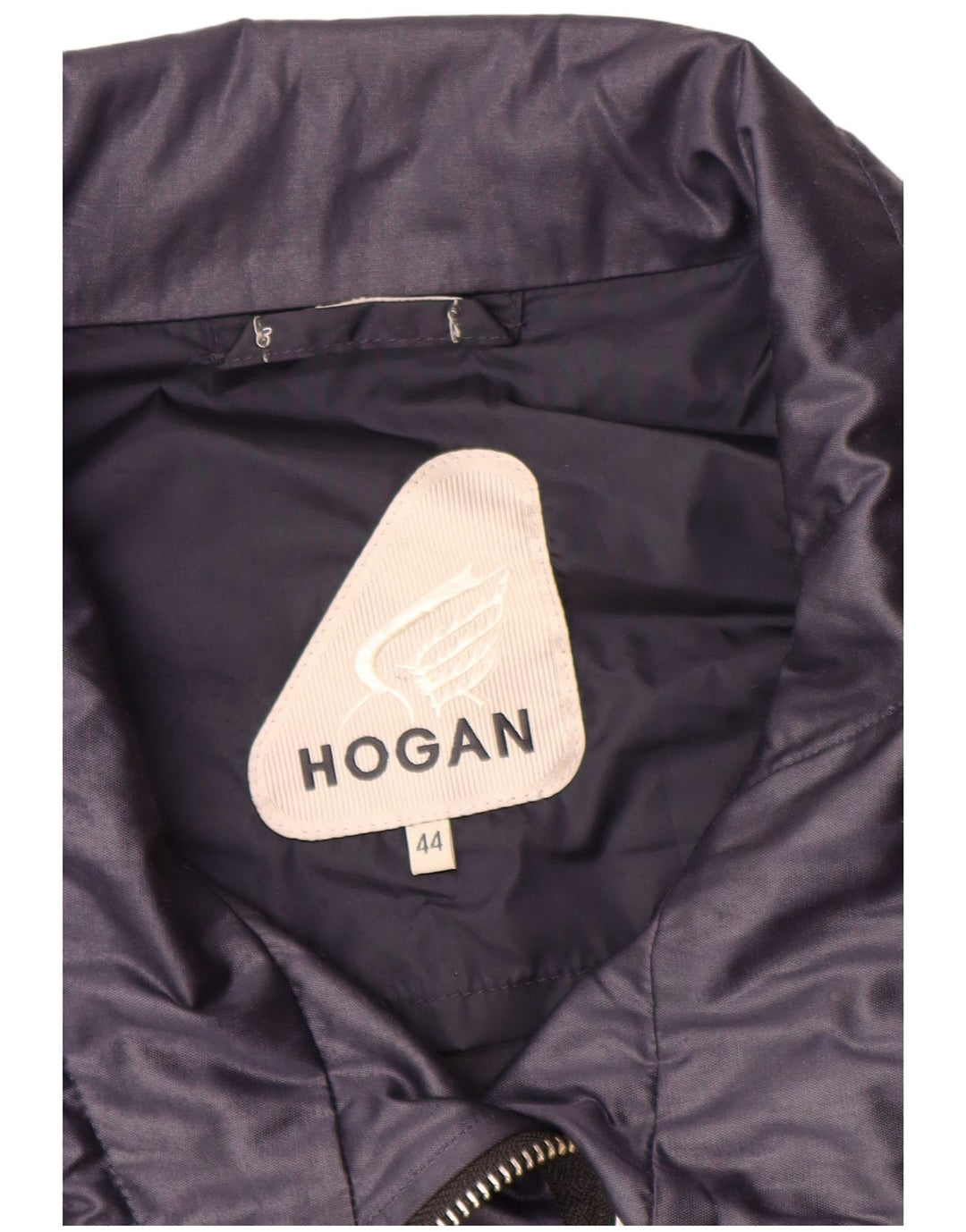 Jachetă Bomber HOGAN pentru femei IT 44 Medium Bluemarin Bumbac