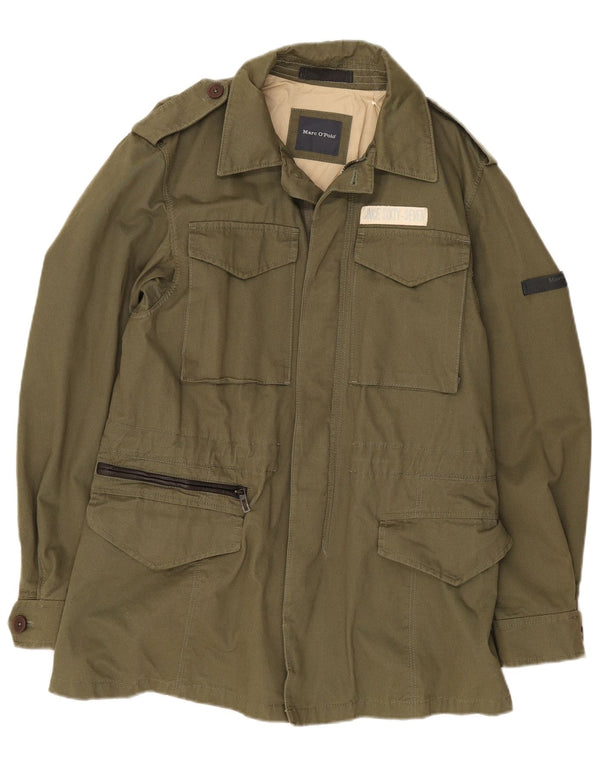 Jachetă militară pentru bărbați Marc O'Polo UK 36 Small Green Army