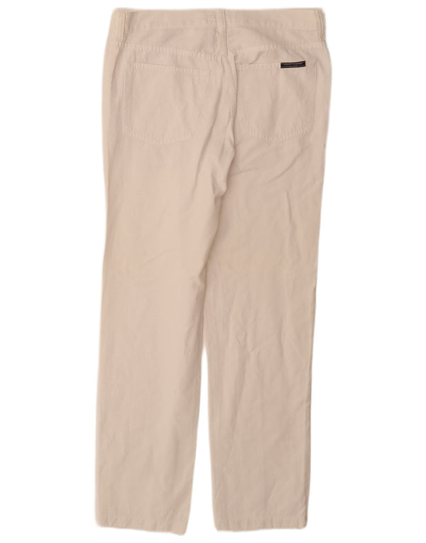 MARINA YACHTING Pantaloni casual drepti pentru bărbați L36 L31 Bumbac alb