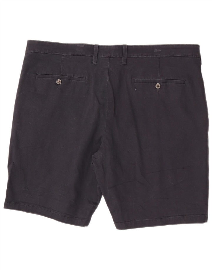 Pantaloni scurți chino pentru bărbați Marks & Spencer W40 XL, bumbac bleumarin