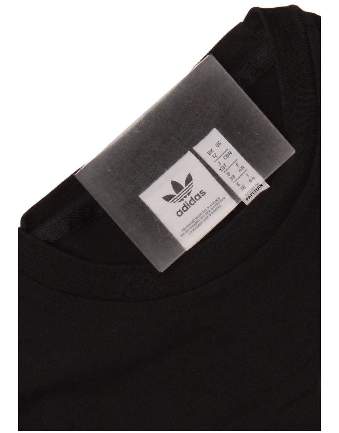 Tricou grafic Adidas pentru femei Top UK 12 Medium Negru