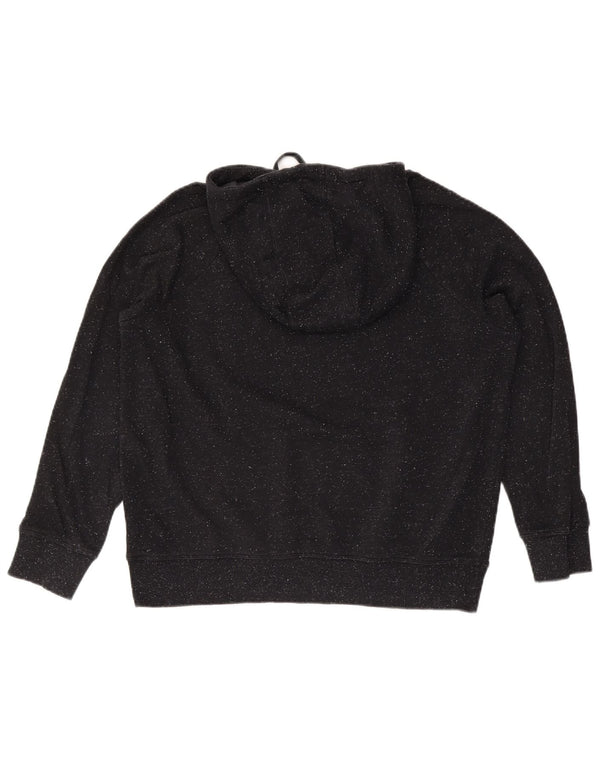 Pulover Under Armour pentru femei cu capota cu grafică UK 14 Medium Black Flecked